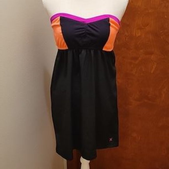 Hurley Color Block Strapless Dress with Sweetheart neckline in size M - Picture 1 of 5